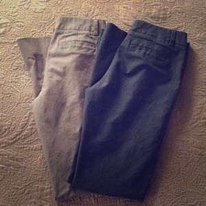 2 pair Banana Republic Ryan fit slacks